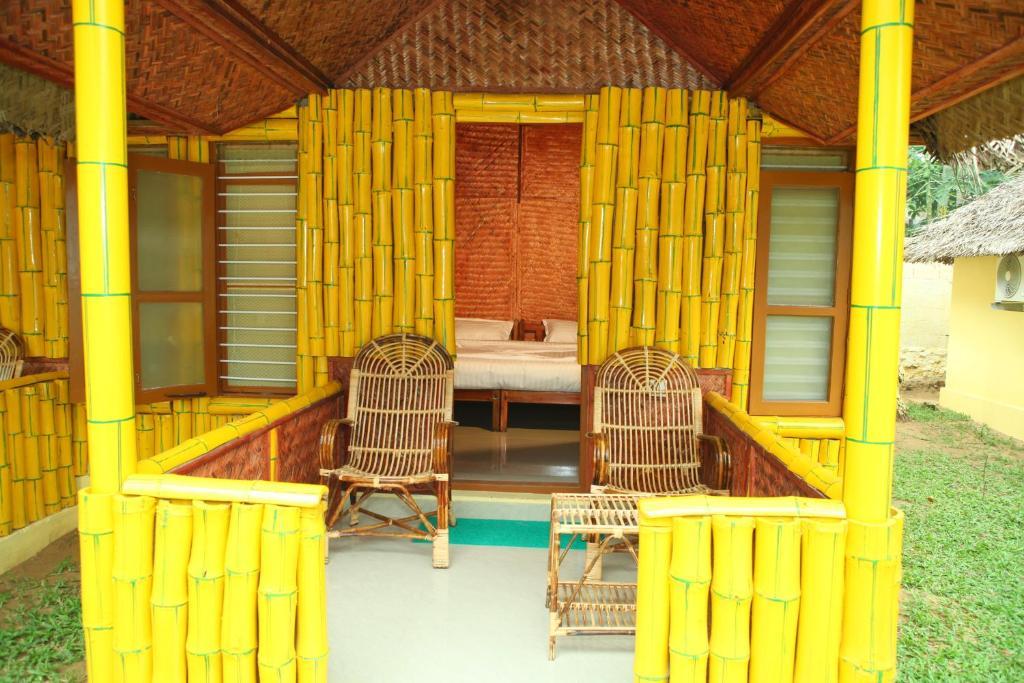 Savithri Inn Bamboo Cottages & Resorts Varkala Exterior foto